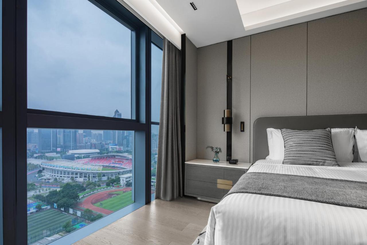 Ascott Icc Guangzhou Apartamento Exterior foto