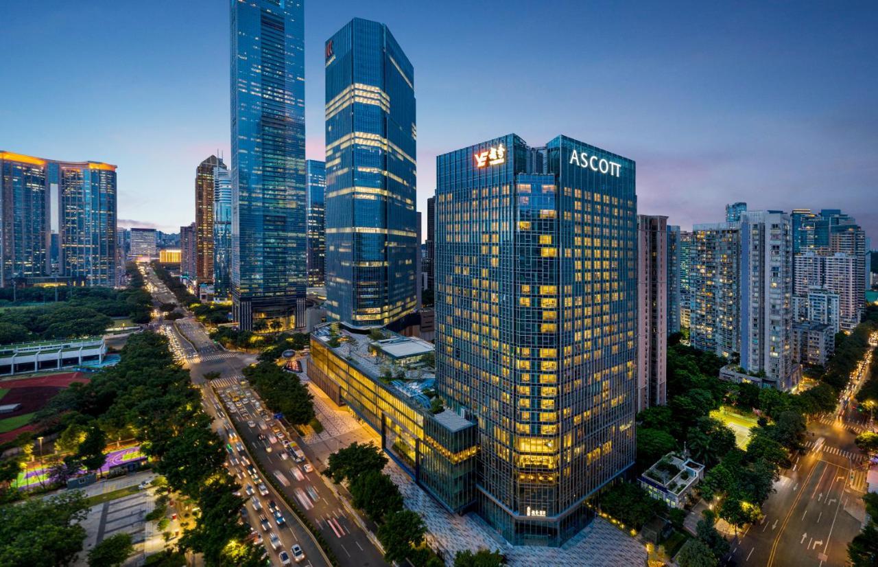 Ascott Icc Guangzhou Apartamento Exterior foto